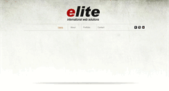 Desktop Screenshot of elite-iws.com