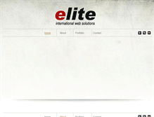 Tablet Screenshot of elite-iws.com